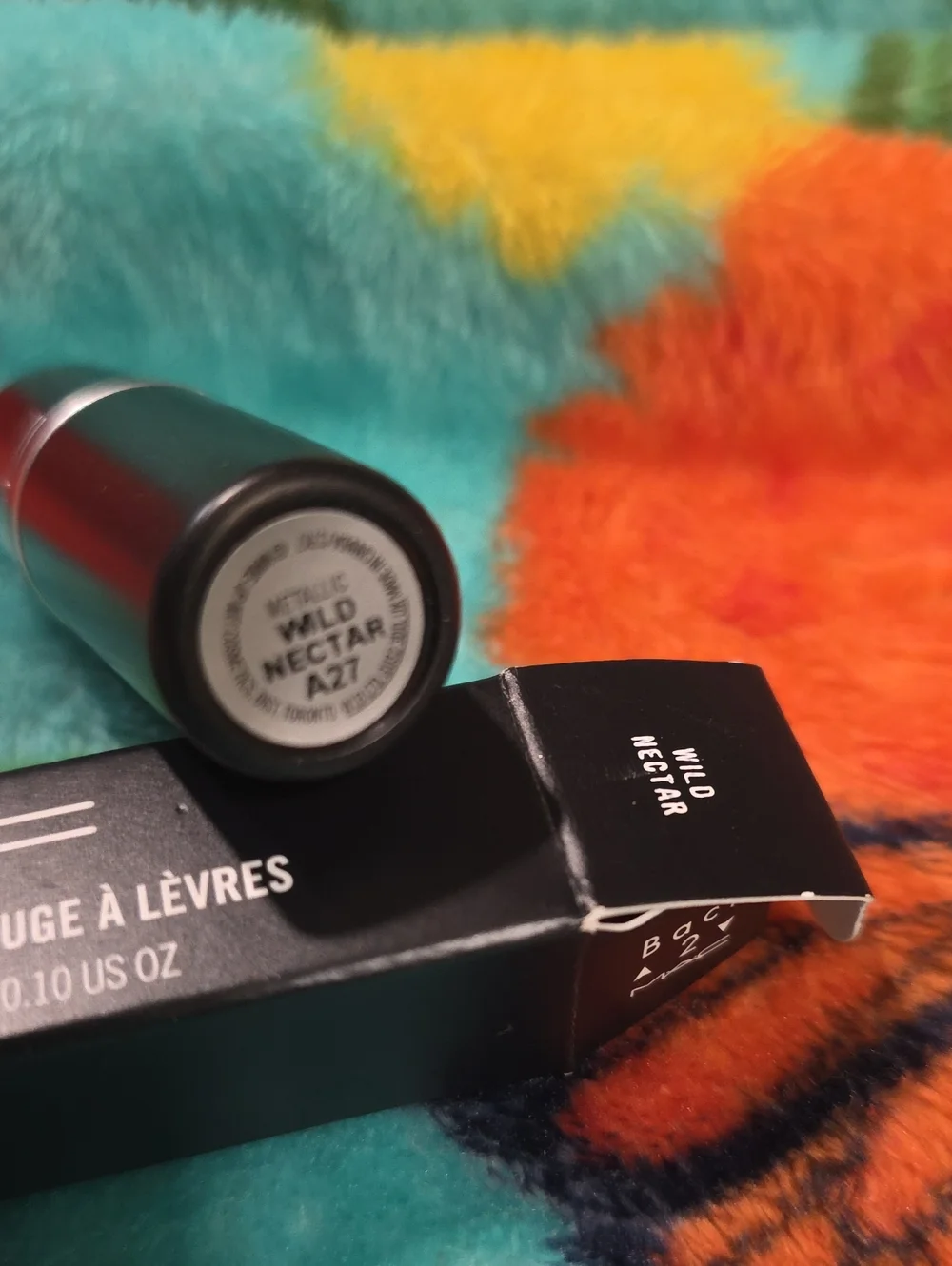 Mac Wild Nectar Metallic Lipstick NIB
